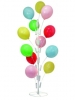 BALLOON FLOOR STAND SMALL WHITE display