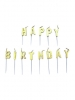 Svjećice Happy Birthday Gold 13 kom