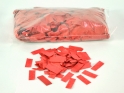 Konfeti Rectangular 55mm Red