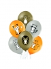 Balon latex D11 FOREST ANIMALS 6 kom