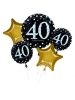 Bouquet Sparkling Birthday 40 (5 balloons)P75