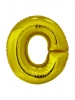 Large Letter O Gold Foil Balloon N34