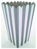 Kutije za popcorn A1/2 SILVER STRIPES 1,15L